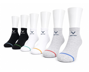 Lowcut Sports <b>Socks</b> 100% Cotton Breathable Solid Color With Customizable Logo For Daily Casual Wear Summer Style - Product Image 3