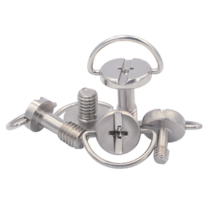 OEM D Vòng 1/4 Máy Ảnh Tripod Vít Hidden Máy Ảnh Gắn Vít Thép Không Gỉ Carbon Thép Mini Vít <span class=keywords><strong>Pinhole</strong></span> Máy Ảnh - Product Image 1