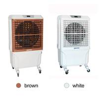 Refroidisseur d'air portable évaporatif JHCOOL JH168 pour extérieur, économie d'énergie, 8000 Cmh, avec une puissance de 380W, refroidisseur d'air pour le désert, CE CB Rohs