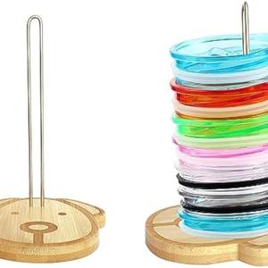 Vente en gros Boîte de rangement amovible en bambou pour couvercle de tasse Support de cuisine pour la maison et organisateur d'armoire pour céréales pour la cuisine - Product Image 3
