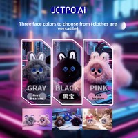 Robot de compagnie interactif de bureau KBao AI en mélange de coton - Poupée vocale intelligente pour enfants, jouet en peluche pour la croissance et l'accompagnement parent-enfant