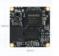 Placa de visión artificial mini Firefly-icore-1126bq38 con decodificación 4K y procesador Rockchip RV1126B