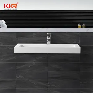 KKR أنواع الاكريليك أحواض المصارف تنطبق على الحمام و المطبخ جدار حوض مُعلق مصنع تنتج جميع كونترتوب المصارف الحديثة