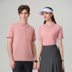 Camiseta con estampado personalizado y logotipo en blanco para hombre, camiseta polo lisa de algodón - Product Image 4