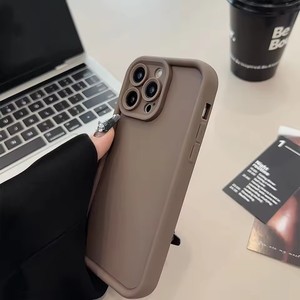 <span class=keywords><strong>Coque</strong></span> de téléphone élégante <span class=keywords><strong>beige</strong></span>, marron, noire pour <span class=keywords><strong>iPhone</strong></span> 17 16 15 14 13 12 <span class=keywords><strong>11</strong></span> Pro Max Plus 7 8 SE X XR XS Max – Housse de protection antichoc - Product Image 2