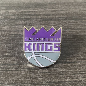 Spille Sportive in Metallo all'Ingrosso, Spille da Bavero con Angeli <span class=keywords><strong>della</strong></span> Squadra <span class=keywords><strong>di</strong></span> Basket USA, Spille Souvenir in Metallo Lucido Placcato Oro Stampate OEM per Vestiti - Product Image 2