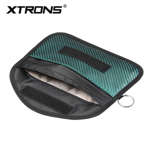 XTRONS Funda Faraday Bloqueadora de Señal RFID para Llaves de Auto de 6 Pulgadas, Color Verde, Estuche Protector Antirrobo para Llaves - Product Image 3