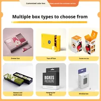 Boîte d'emballage pliante à double insert en carton blanc, imprimée en offset couleur personnalisée, estampée à chaud, pour cosmétiques et huiles essentielles
