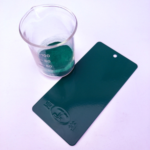 Recubrimiento en Polvo de Poliéster con Patrón de Tortuga de <span class=keywords><strong>Color</strong></span> Verde - Product Image 1