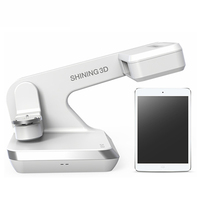 Scanner 3D portable Shining DS-EX pour imprimantes 3D, moules auriculaires, aides auditives, multi-connectivité, filament ABS, précision 15 µm, STL/OBJ/PLY
