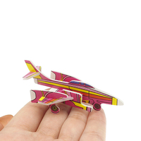Vente en gros de puzzles en mousse 3D d'avions, jouets éducatifs pour enfants, assemblage de modèles d'avions en mousse, jouets artisanaux DIY, cadeau promotionnel