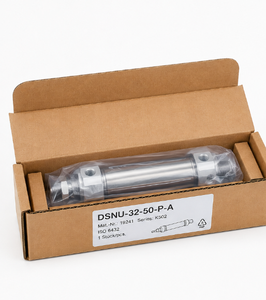 Nuevo Cilindro de Pistón de Aluminio Mini DSNU-32-50-P-A ISO6432, Actuador Neumático de Doble Acción - Product Image 5