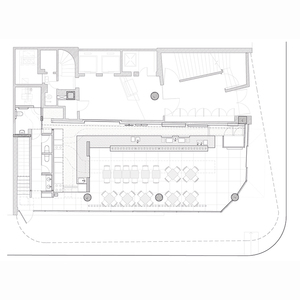 Diseño de Plano de Distribución de Restaurante Personalizado, Juego de Mesas y Sillas de Madera Modernas para Restaurante, Cafetería, Muebles para Restaurante - Product Image 1