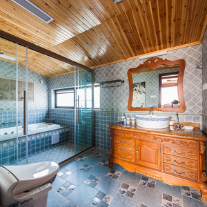 Gạch Lát Sàn Cổ Điển Bán Chạy Gạch Mộc Mạc 100Mm * 100Mm Gạch Ốp Tường Giá Thấp Trang Trí Phòng Tắm OEM - Product Image 3