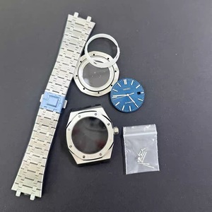Nuevas piezas de reloj, caja de reloj de zafiro de 41 mm con tornillos compatibles con el movimiento NH35 - Product Image 5
