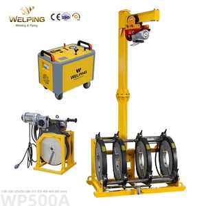 Máquina de soldadura a tope por fusión en caliente WP500A para grúas, máquina de soldadura a tope para tuberías de PE por fusión en caliente, máquina de soldadura a tope hidráulica - Product Image 1