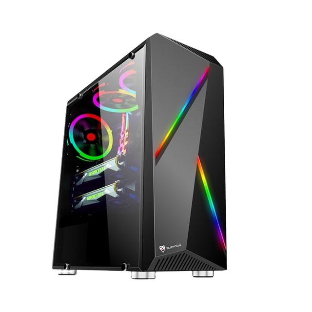 Bamboo RGB Light bar Luminous Chassis Gaming Computer Cases