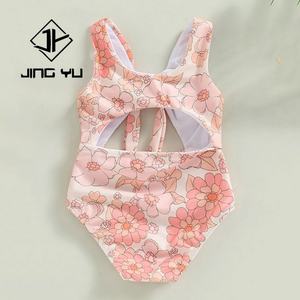 Traje de Baño para Bebé de Diseño de Alta Calidad, Traje de Baño de Nailon Reciclado para Niños Pequeños, Traje de Baño de una Pieza con Estampado Personalizado - Product Image 2