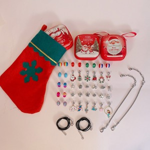 Pulseras infantiles con cuentas y colgantes de sirena creativos para hacer joyería DIY, gran éxito de ventas en Navidad 2025 - Product Image 2