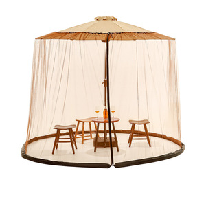 <span class=keywords><strong>Parasol</strong></span> anti-moustiques en polyester vert romain avec filet de protection pour tuyaux d'arrosage, idéal pour l'extérieur - Vente en gros Chine - Product Image 3