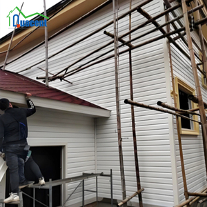 Prefab nhà di động nhà gỗ trông giống nhau PVC đùn bên ngoài <span class=keywords><strong>t</strong></span>ường Panel Vinyl siding - Product Image 5