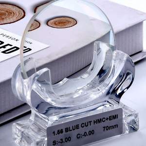 Atacado Lentes 1.56 Resina Oftálmica Prescrição HMC + EMI Lentes De Óculos De Lentes Ópticas 1.56 Blue Cut - Product Image 2