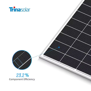 แผงโซลาร์เซลล์แบบสองหน้า Trina <span class=keywords><strong>Vertex</strong></span> N TSM-NEG21C.20 700-720W ของ Trina สำหรับโรงไฟฟ้าพลังงานแสงอาทิตย์ โมโนคริสตัลไลน์ 720W 715W 710W 700W 695W - Product Image 3