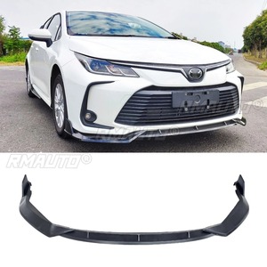 For Toyota Corolla 2019-2024 Car Front Bumper <b>Lip</b> Splitter Diffuser Body Kit <b>Gloss</b> Black Bumper Protector Modification Part - Product Image 2