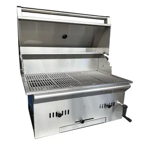 塔洛斯优质不锈钢32英寸木炭烤架厂家价格
