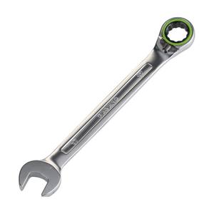 Llave combinada Fasano de 17 mm con cabezal de trinquete para reparación automotriz - Product Image 1