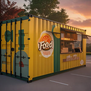 Casa Comercial Prefabricada Estilo Contenedor 2025, Económica, para Bar, Cafetería o Restaurante, Personalizable, en Venta - Product Image 4