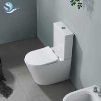 Ensemble WC en céramique économique deux pièces pour salle de bain