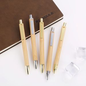 Stylo bille écologique en bambou 1,0 mm pour le <span class=keywords><strong>bureau</strong></span> et les cadeaux d'entreprise - Souvenir pour les avantages des employés et les anniversaires - Product Image 6