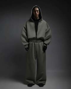 Yingling เสื้อฮู้ดผู้ชายขนาดใหญ่และแขนใหญ่520ว่างว่างว่างแบบซิปรูดแบบกำหนดเองมีฮู้ดเสื้อสวมหัวสไตล์ฝรั่งเศสทรงหลวมมีฮู้ด - Product Image 6