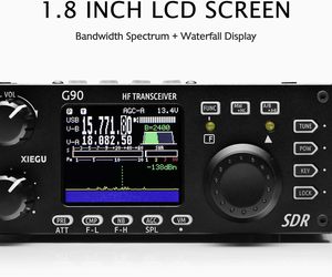 Transceptor HF <span class=keywords><strong>Xiegu</strong></span> <span class=keywords><strong>G90</strong></span> de 20W, Radio de Onda Corta con Estructura SDR, Sintonizador de Antena Integrado para SSB, CW, AM y FM - Product Image 3