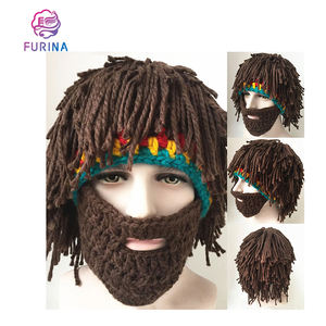 Divertidas <span class=keywords><strong>pelucas</strong></span> de fiesta de alta calidad para hombres adultos <span class=keywords><strong>payaso</strong></span> pelo de hilo grueso FIESTA DE Navidad jugar <span class=keywords><strong>pelucas</strong></span> marrones para Cosplay cliente - Product Image 2