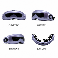 Masseur oculaire intelligent OEM pour étudiants, protection des yeux, chargement USB, vibration apaisante, pour les yeux gonflés et secs