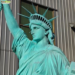 11mフリーダムシンボル屋外ガーデン巨大グランデ大ブロンズ自由像彫刻 - Product Image 5
