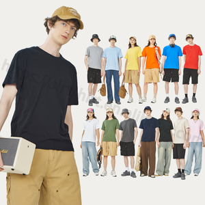 Customized Men's Silk Screen Printed T-shirt Short Sleeved Digital Printed T-shirt 3D Pluff Cotton Shirt Round Neck Casual - Product Image 2