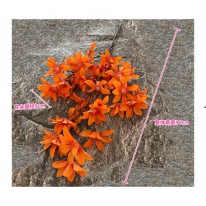 Flores Multicolor y <span class=keywords><strong>de</strong></span> <span class=keywords><strong>Café</strong></span> Oscuro Artificiales Lirio Salvaje <span class=keywords><strong>de</strong></span> Tallo Largo para Decoración <span class=keywords><strong>de</strong></span> Bodas con Flores Artificiales Premium - Product Image 3