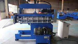 Thủy lực kim loại tấm mái uốn cong cong cuộn tạo thành máy - Product Image 4