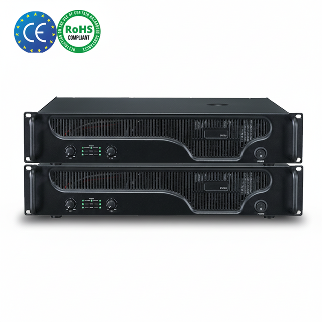 Professional Metal Power Amplifier EN300/400/500/700/1000/1200/1800 High-Power 2-Channel Outdoor Hi-Res Audio Performance