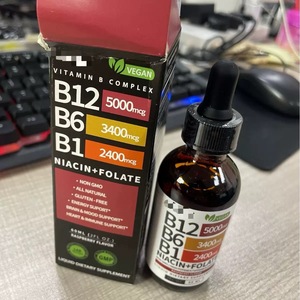 Suplementos Sublinguales de Vitamina B12+B6 OEM, Gotas Líquidas de Complejo Vitamínico B Todo en Uno con B12, B6 y <span class=keywords><strong>B1</strong></span> para el Metabolismo Inmunológico y Energético - Product Image 6