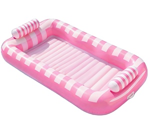Colchón Inflable Portátil, Ecológico, Libre de Ftalatos, de PVC, Sofá Cama, Almohada, Colchoneta de <span class=keywords><strong>Agua</strong></span> para Piscina - Product Image 1