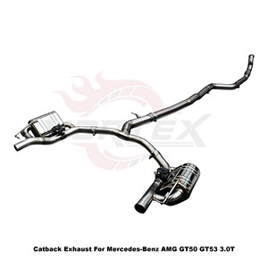 Vortex Global-Shop Preferred Precision Stainless Steel Modification Piping For Mercedes-Benz AMG GT50 GT53 3.0T 2019-2024 - Product Image 3