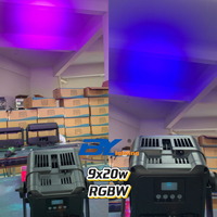 Mini projecteur mural IP65, éclairage de scène RGBW, lampe de projection étanche, éclairage paysager, DMX512, lumières LED DMX pleine couleur