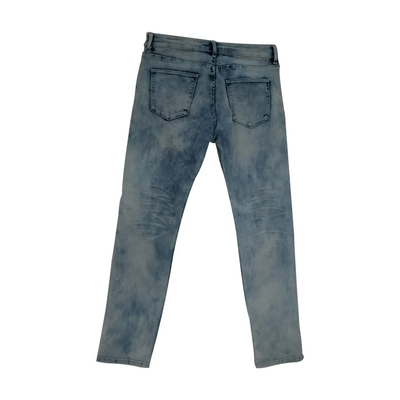 Daily casual Japan custom men jeans denim fabric wholesale pants