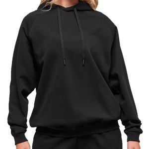 เสื้อฮู้ดแขนยาวคุณภาพสูงสำหรับเด็กผู้หญิง และบริการ OEM สำหรับฤดูใบไม้ผลิ ฤดูใบไม้ร่วง ฤดูหนาว กีฬา และเสื้อฮู้ดสวมหัวสำหรับผู้หญิง - Product Image 1