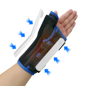 Attelle de soutien du poignet médicale respirante, attelle de pouce réglable pour le syndrome du canal carpien et la soulagement de la douleur de la tendinite, fourniture d'usine OEM - Product Image 6