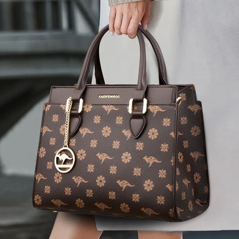 High Quality Leather Totes Bag Female Top-Handle Sac Big Capacity Crossbody Shoulder Bag Luxury Elegant Women's Handbags